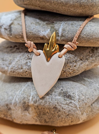 Collar Corazon Rey