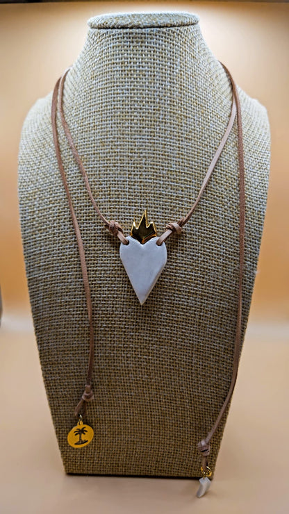 Collar Corazon Rey