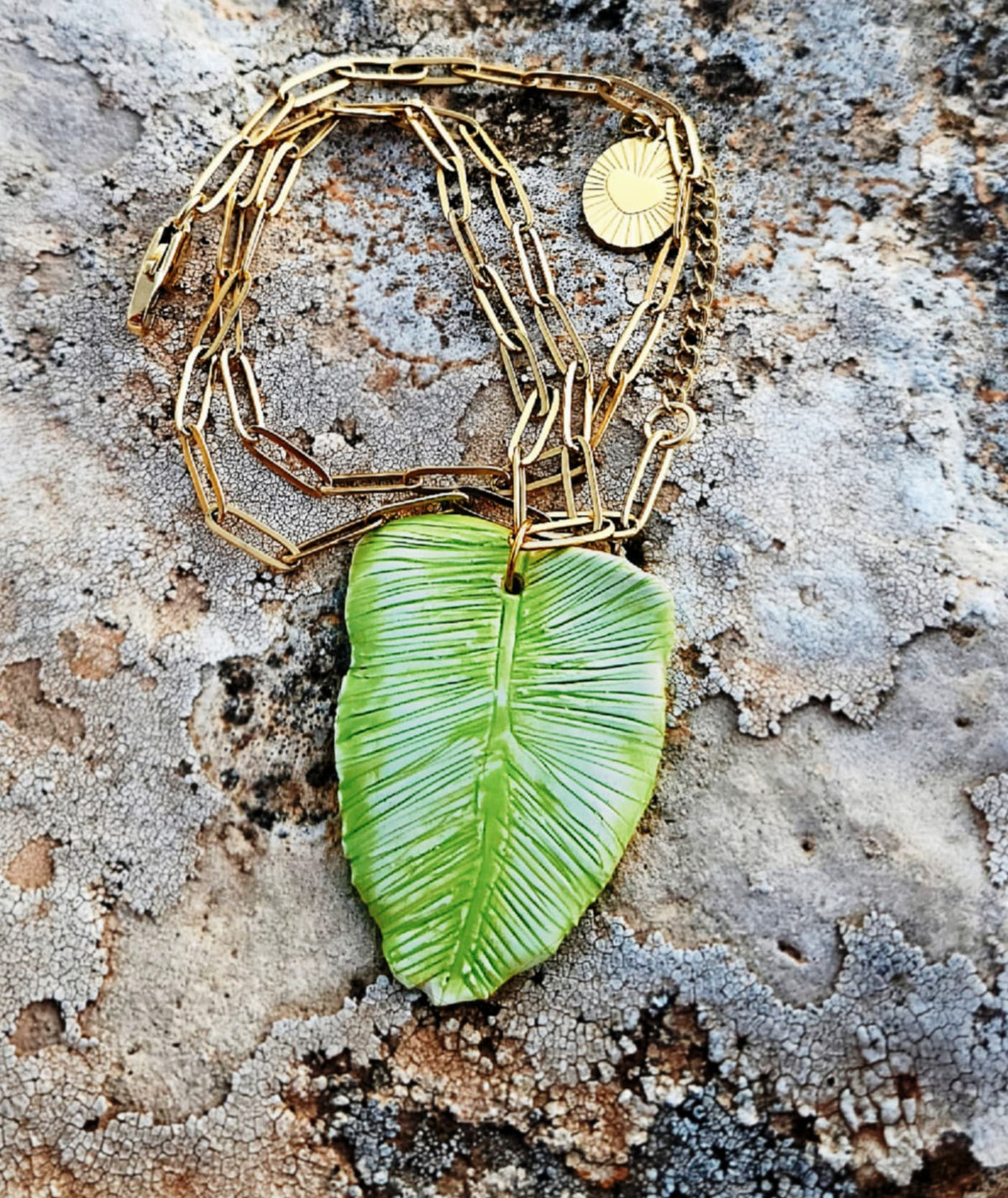 Collar Folha de Ipanema