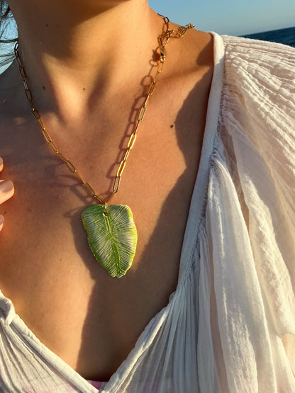 Collar Folha de Ipanema
