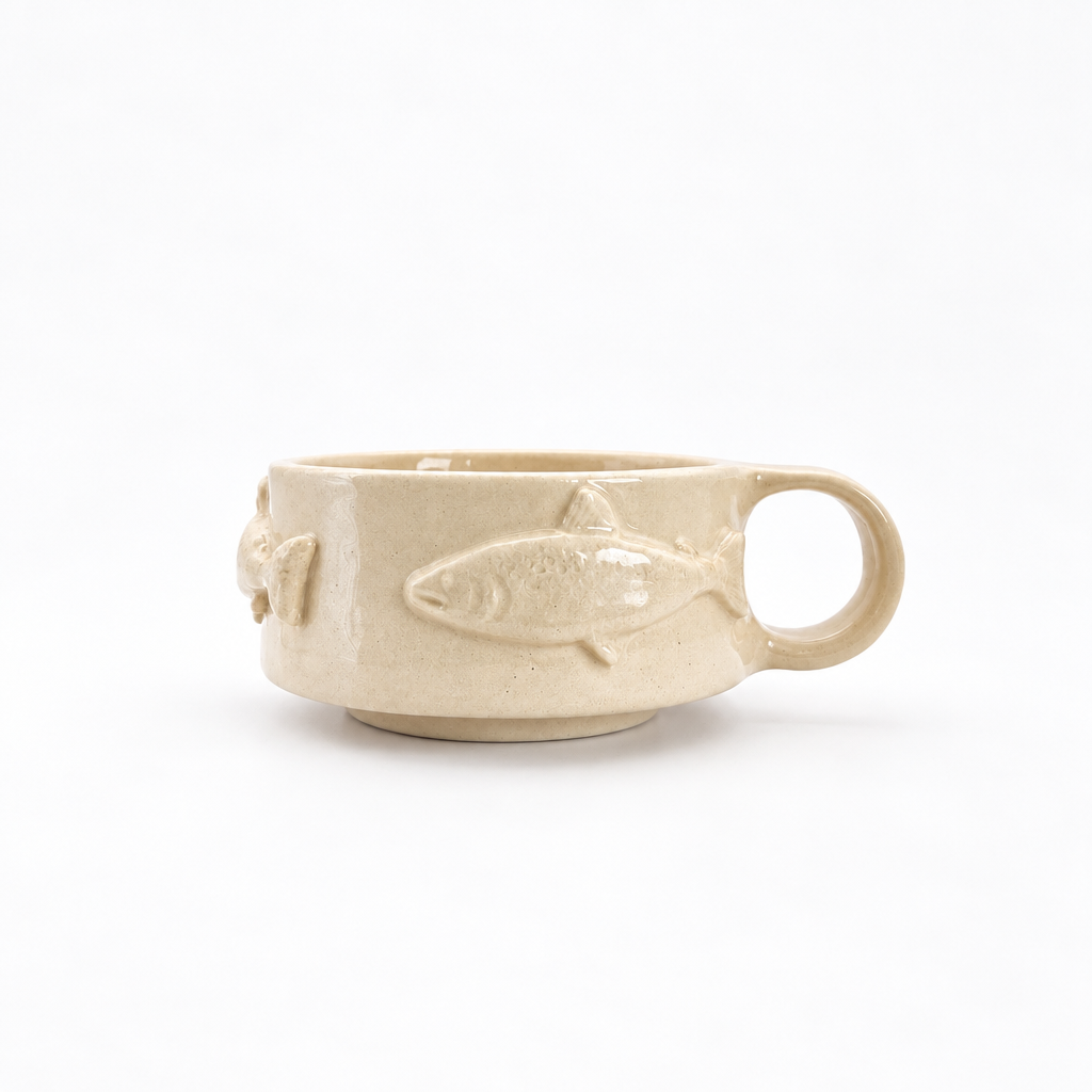 Taza Peces con más margen blanco